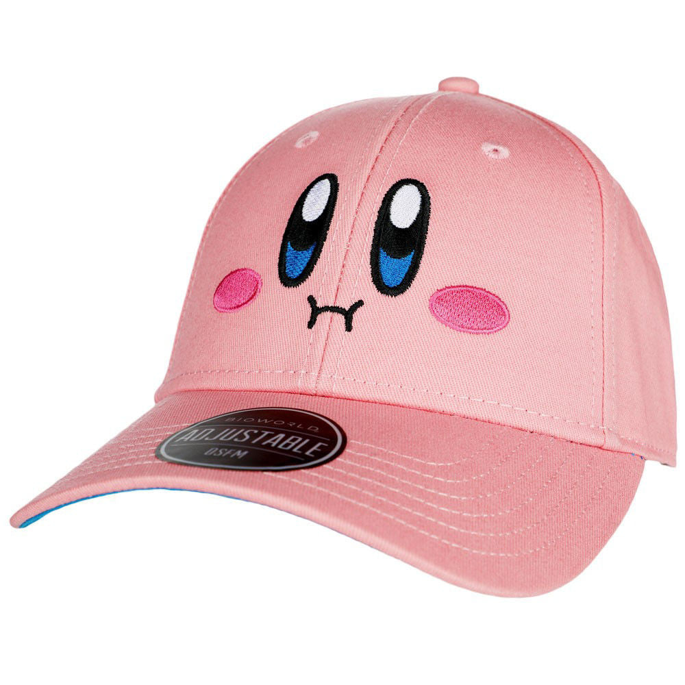 Big Face Kirby Pink Adjustable Hat