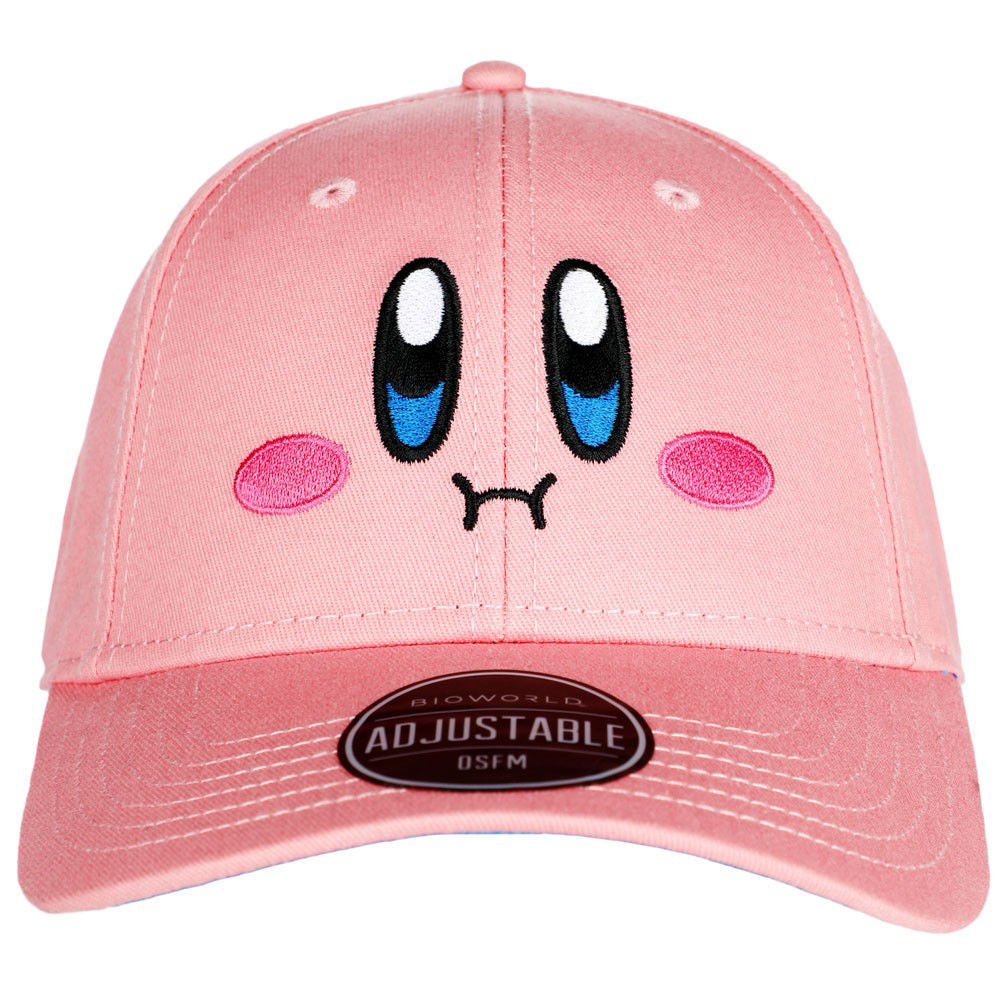 Big Face Kirby Pink Adjustable Hat