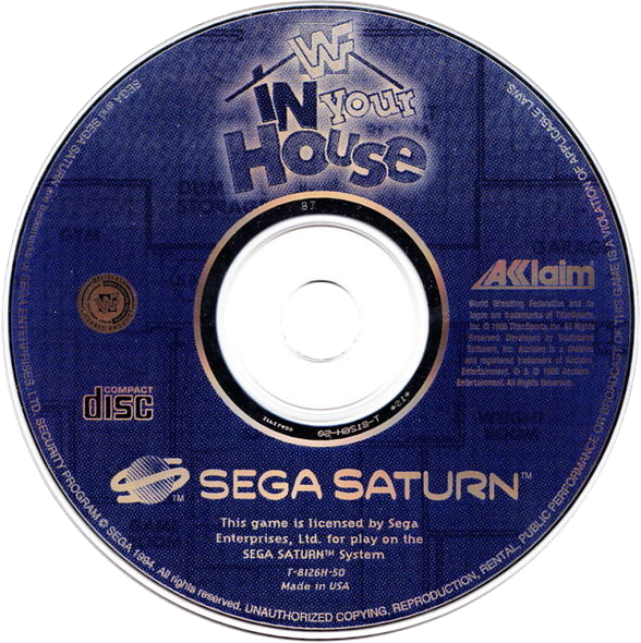 WWF In Your House - Sega Saturn