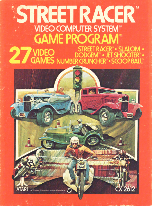 Street Racer - Atari 2600
