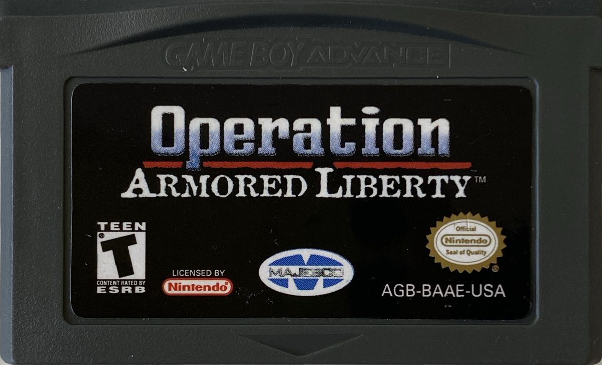 Operation Armored Liberty - Game Boy Advance