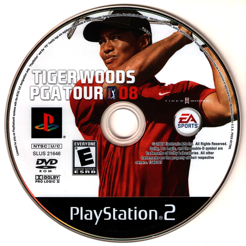 Tiger Woods PGA Tour 08 - PlayStation 2