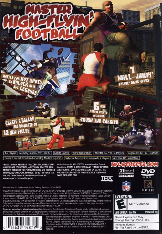 NFL Street 2 - PlayStation 2