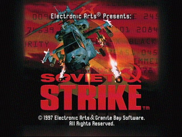 Soviet Strike - SEGA Saturn
