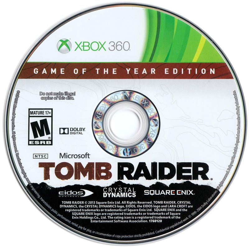 Tomb Raider: Game of the Year Edition - Xbox 360