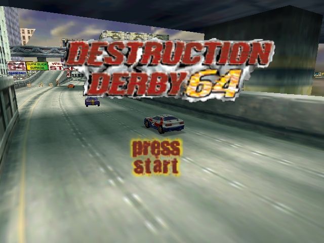 Destruction Derby 64 - Nintendo 64