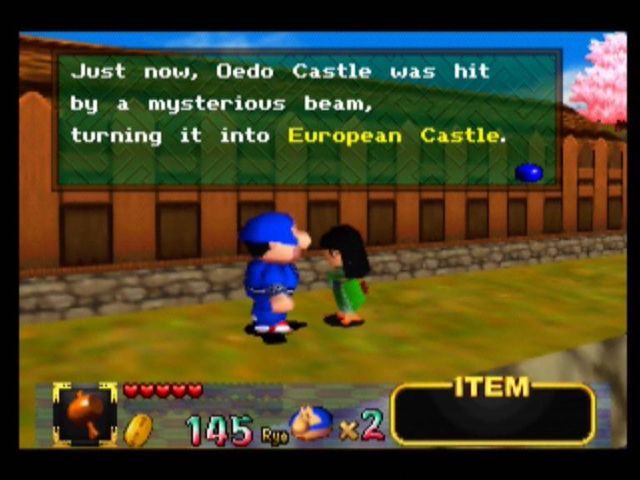 Mystical Ninja Starring Goemon - Nintendo 64