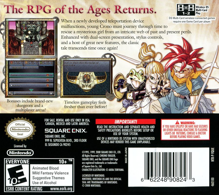 Chrono Trigger - Nintendo DS