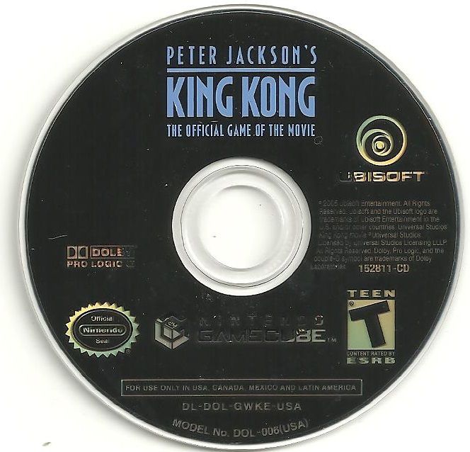 Peter Jackson's King Kong: The Official Game of the Movie - GameCube