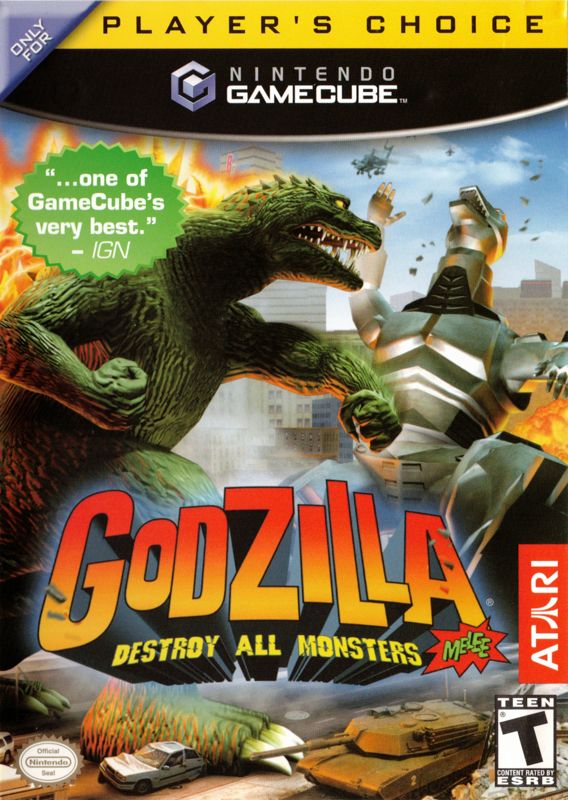 Godzilla: Destroy All Monsters Melee (Player's Choice) - GameCube