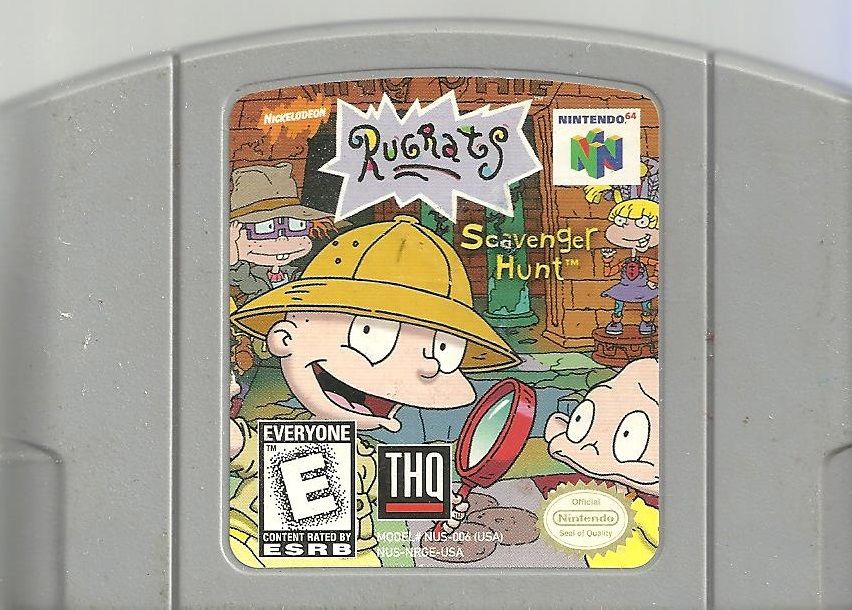 Rugrats: Scavenger Hunt- Nintendo 64