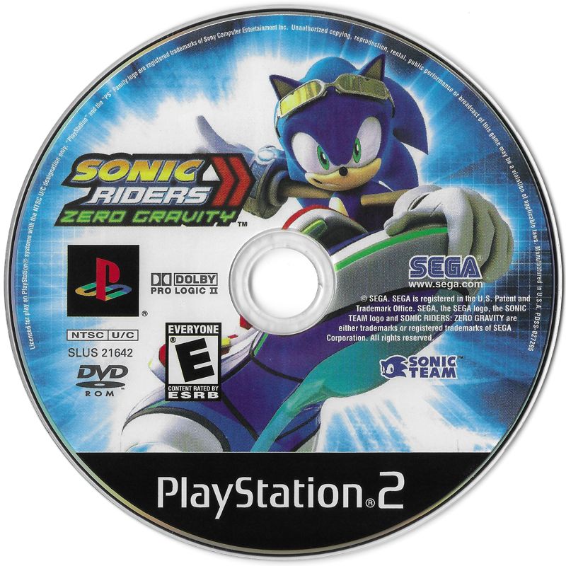 Sonic Riders: Zero Gravity - PlayStation 2