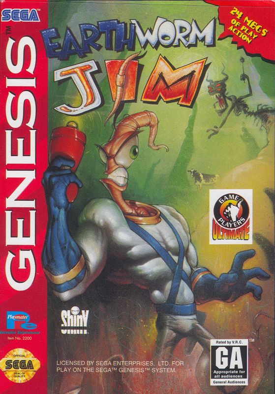 Earthworm Jim - SEGA Genesis