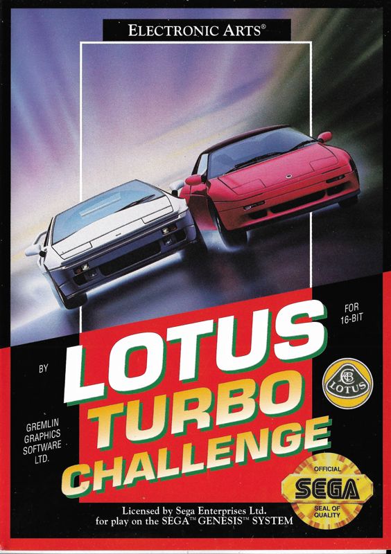 Lotus Turbo Challenge - SEGA Genesis