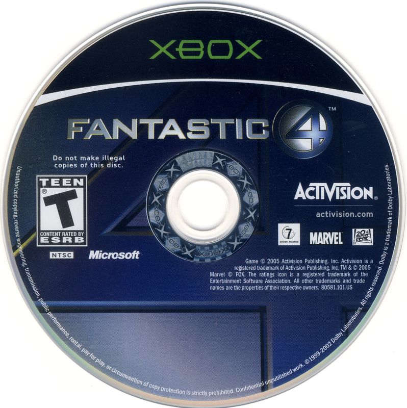 Fantastic 4 - Xbox