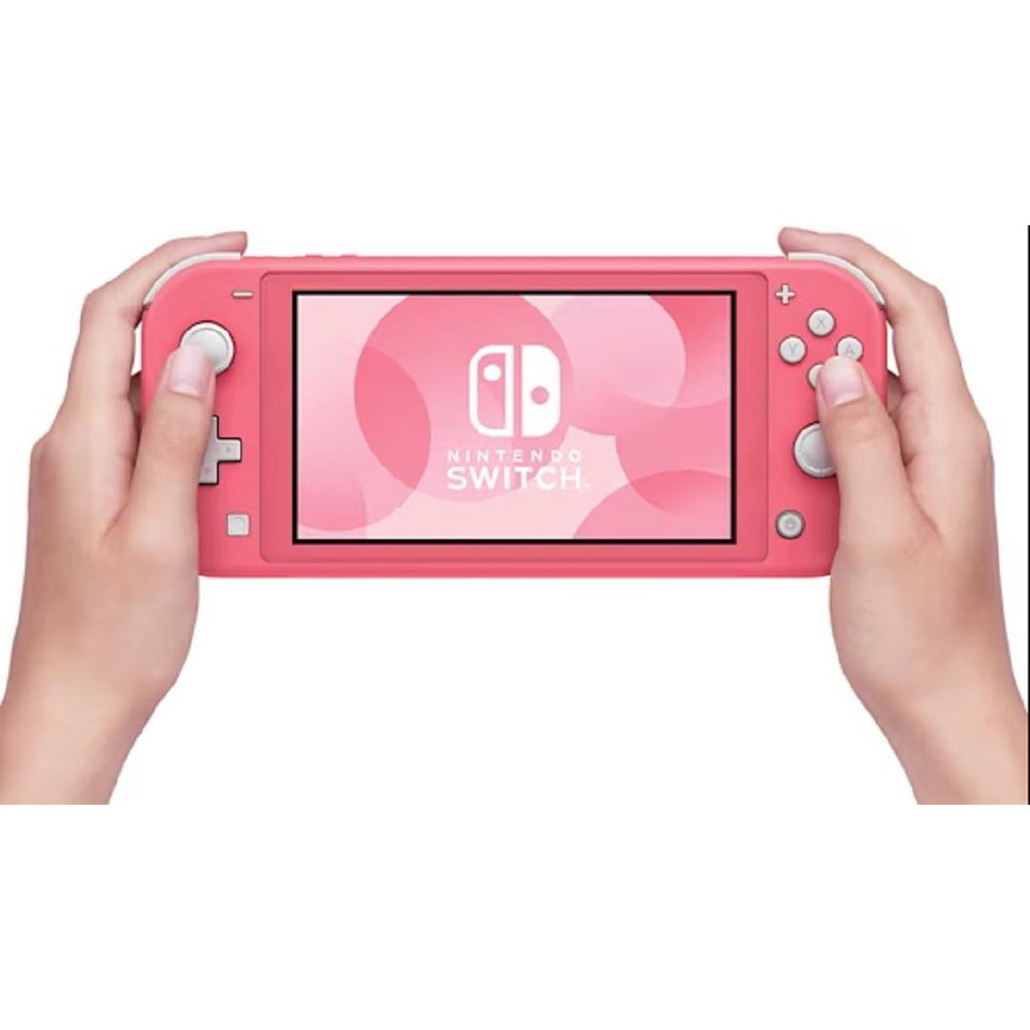 Nintendo Switch Lite Console - Coral Pink
