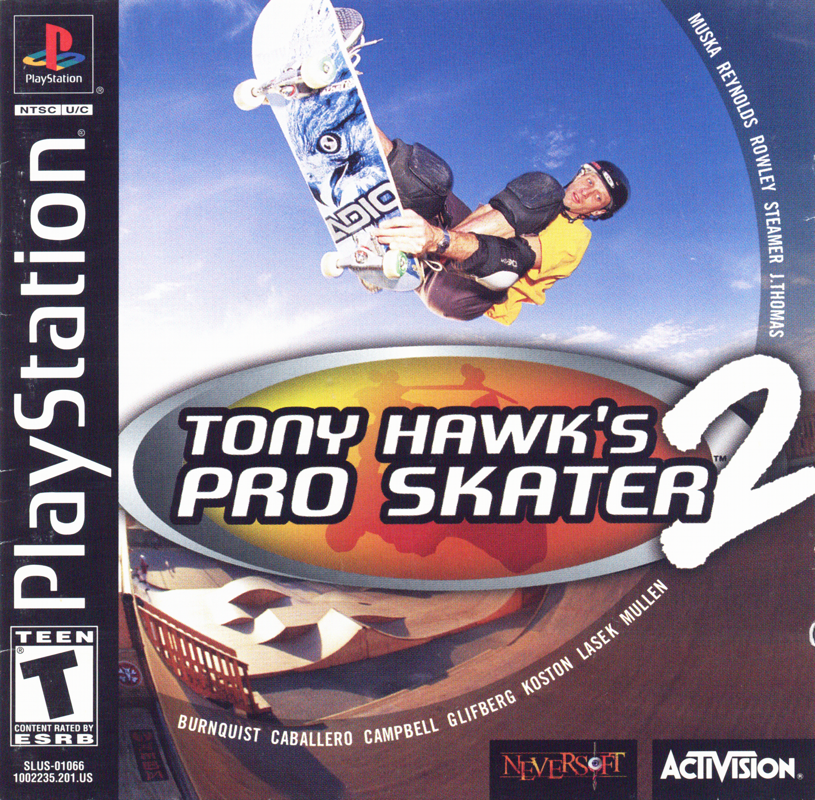 Tony Hawk's Pro Skater 2 - PlayStation