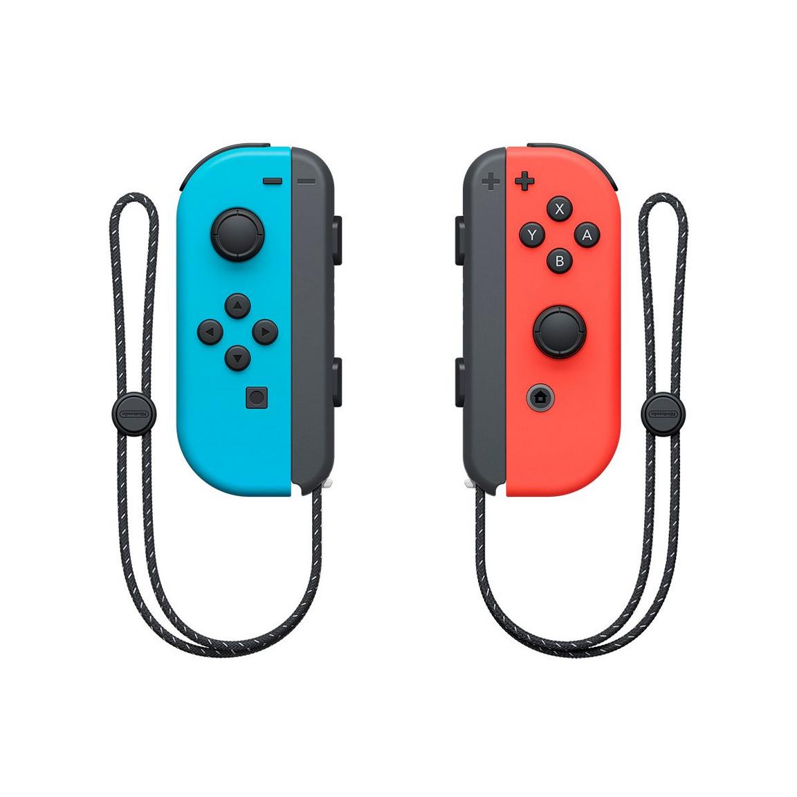 Nintendo Switch OLED Console with Blue and Red Joy-Con