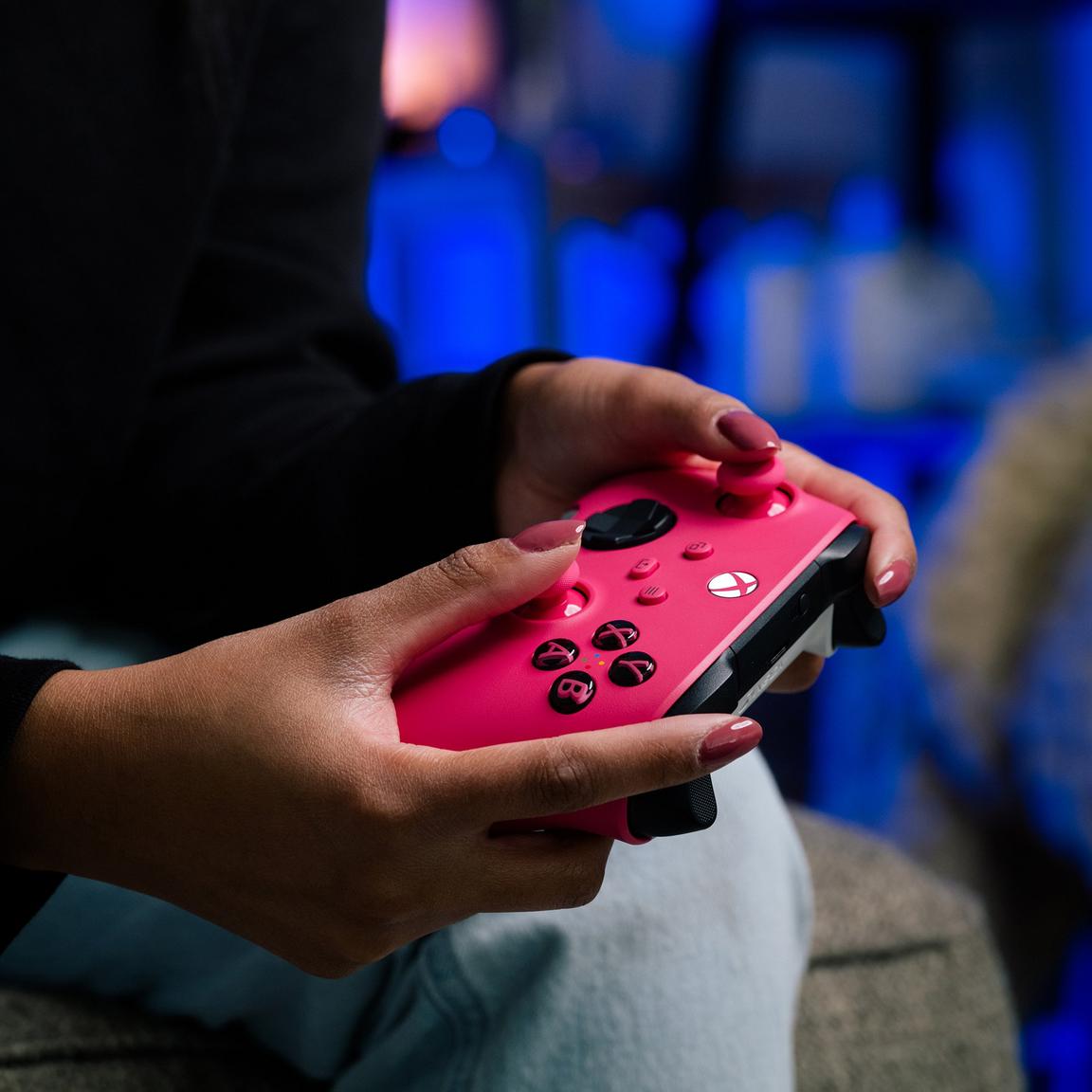 Xbox Wireless Controller for Series, One, PC, iOS, Android - Deep Pink