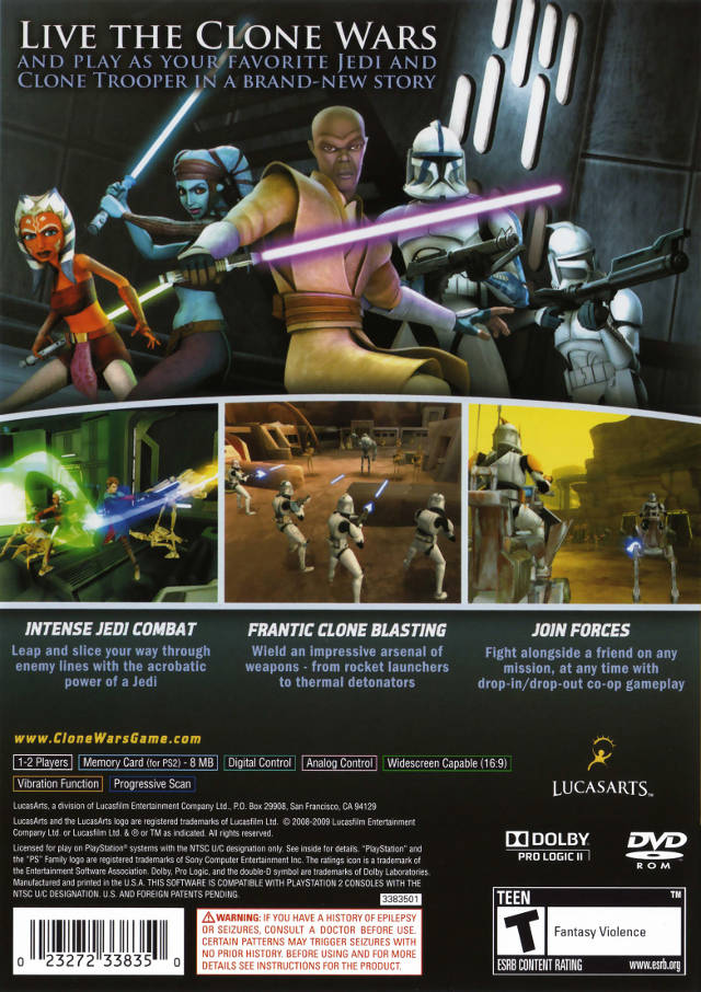Star Wars: The Clone Wars - Republic Heroes - PlayStation 2