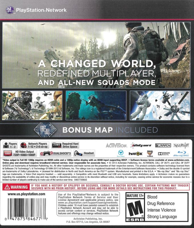 Call of Duty: Ghosts - PlayStation 3