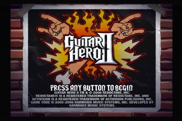 Guitar Hero II - (Greatest Hits) PlayStation 2