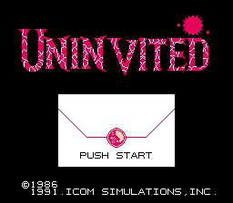 Uninvited - NES