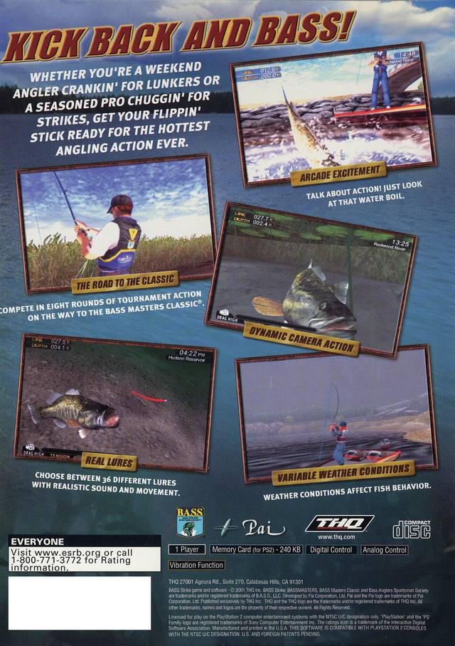 Bass Strike - PlayStation 2