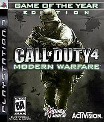 Call of Duty 4: Modern Warfare (Game of the Year) - PlayStation 3