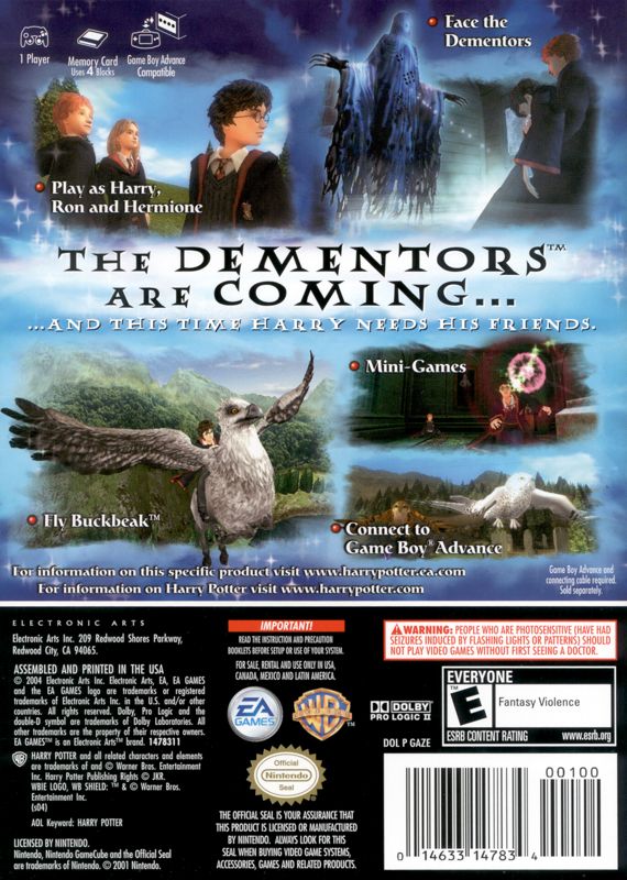 Harry Potter and the Prisoner of Azkaban - GameCube
