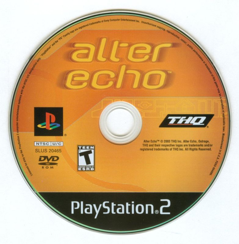 Alter Echo - PlayStation 2