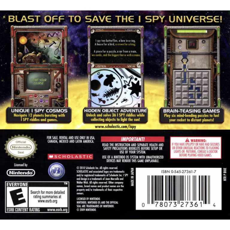 I Spy: Universe - Nintendo DS