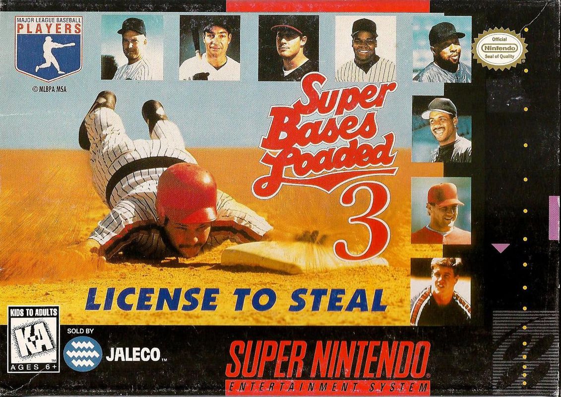 Super Bases Loaded 3: License to Steal - Super Nintendo
