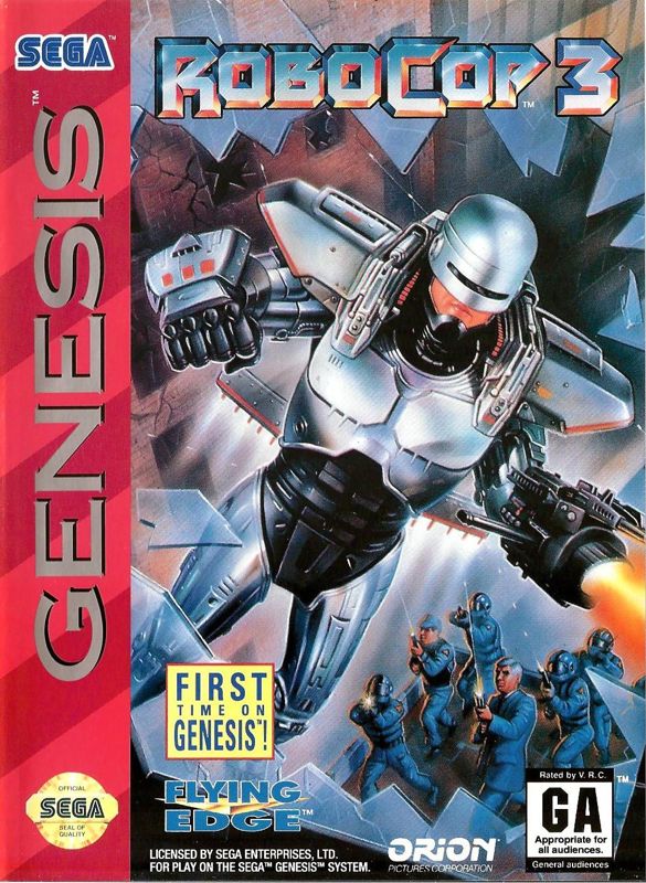 Robocop 3 - SEGA Genesis