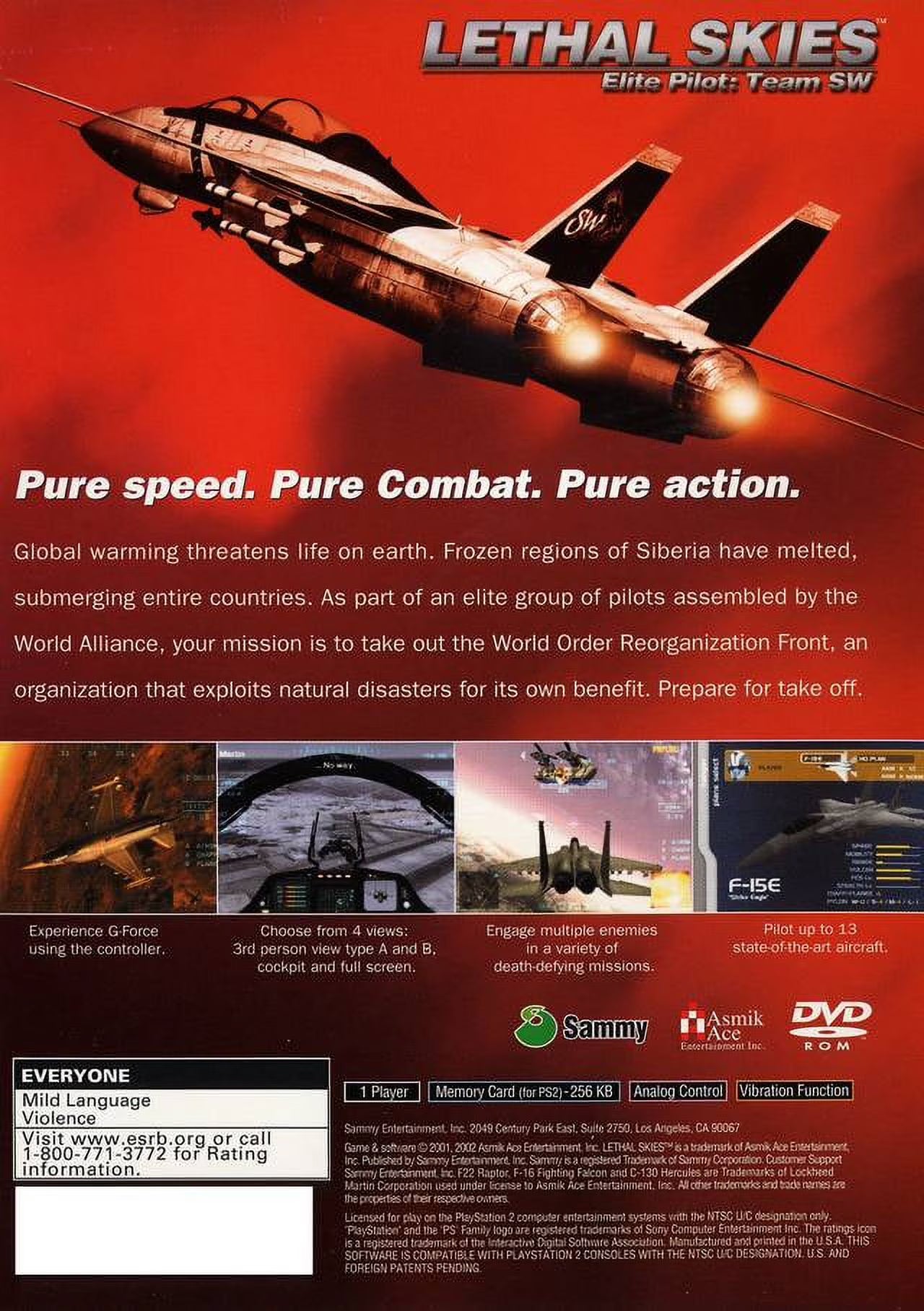 Lethal Skies - Elite Pilot: Team SW - PlayStation 2