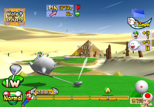 Mario Golf: Toadstool Tour - GameCube