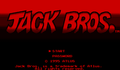 Jack Bros. - Virtual Boy