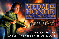 Medal of Honor: Underground - Game Boy Advance