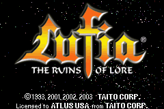 Lufia: The Ruins of Lore - Game Boy Advance