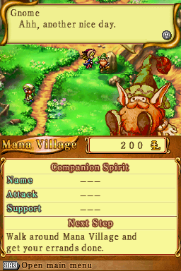 Children of Mana - Nintendo DS