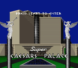 Super Caesars Palace - Super Nintendo