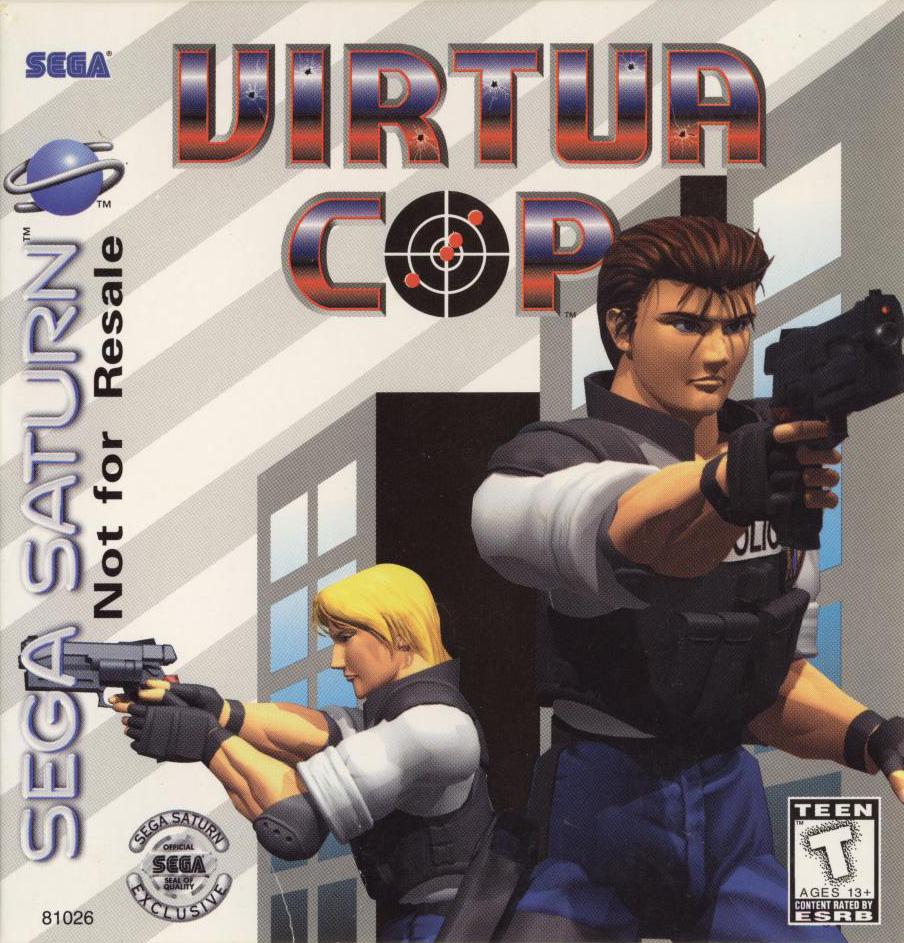 Virtua Cop (Not for Resale) - SEGA Saturn