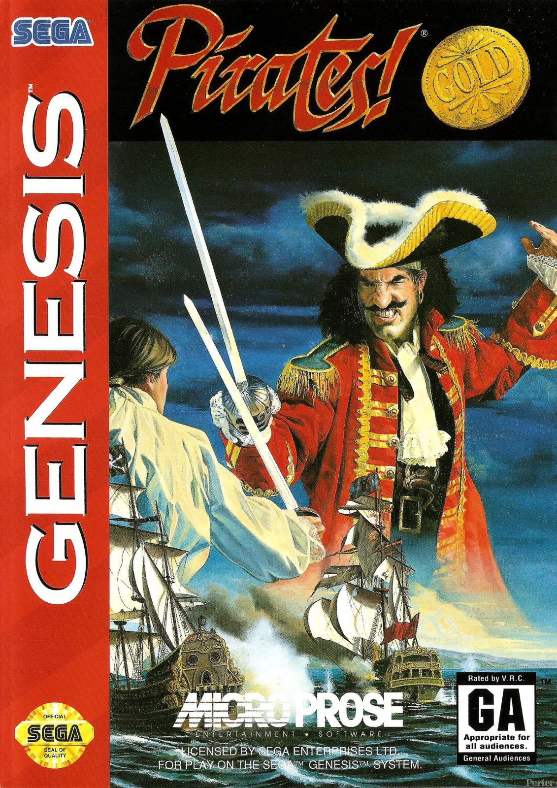 Pirates! Gold - SEGA Genesis