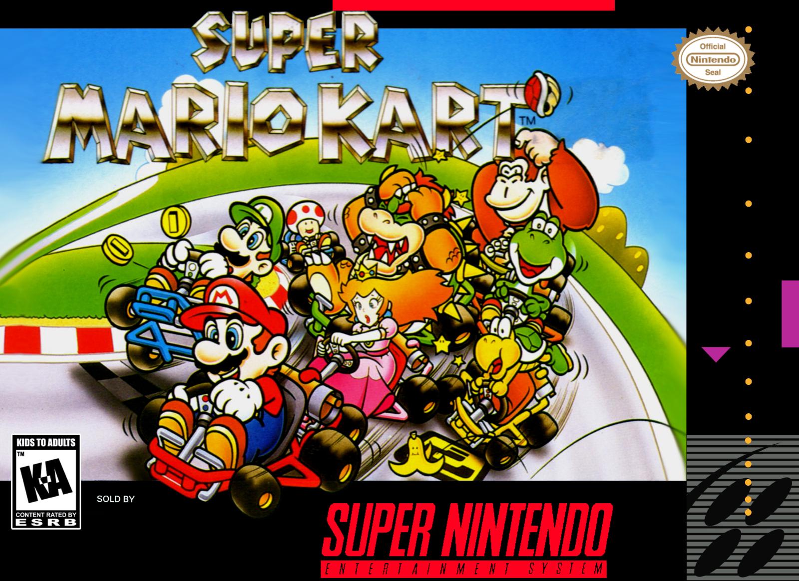 Super Mario Kart - Super Nintendo