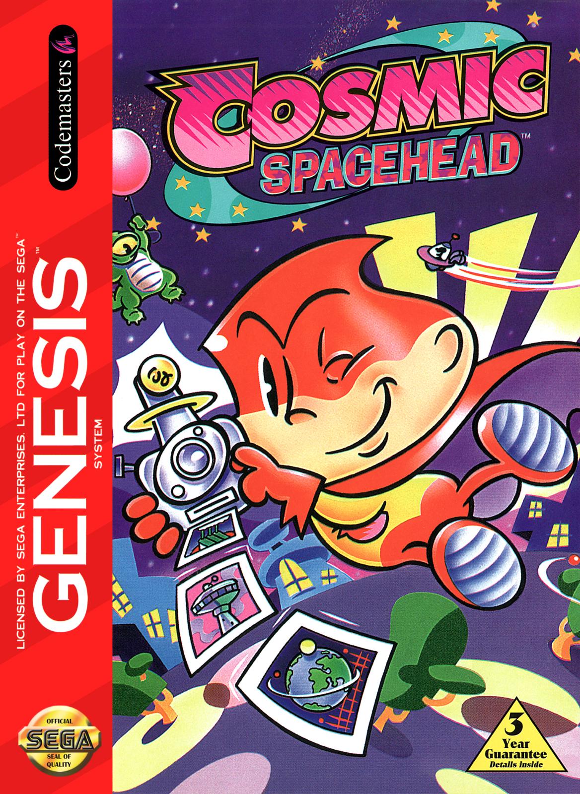 Cosmic Spacehead - SEGA Genesis