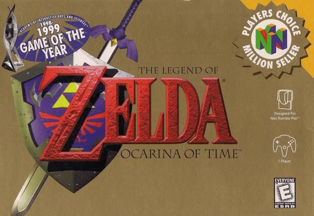 Legend of Zelda: Ocarina of Time (Player's Choice) - Nintendo 64