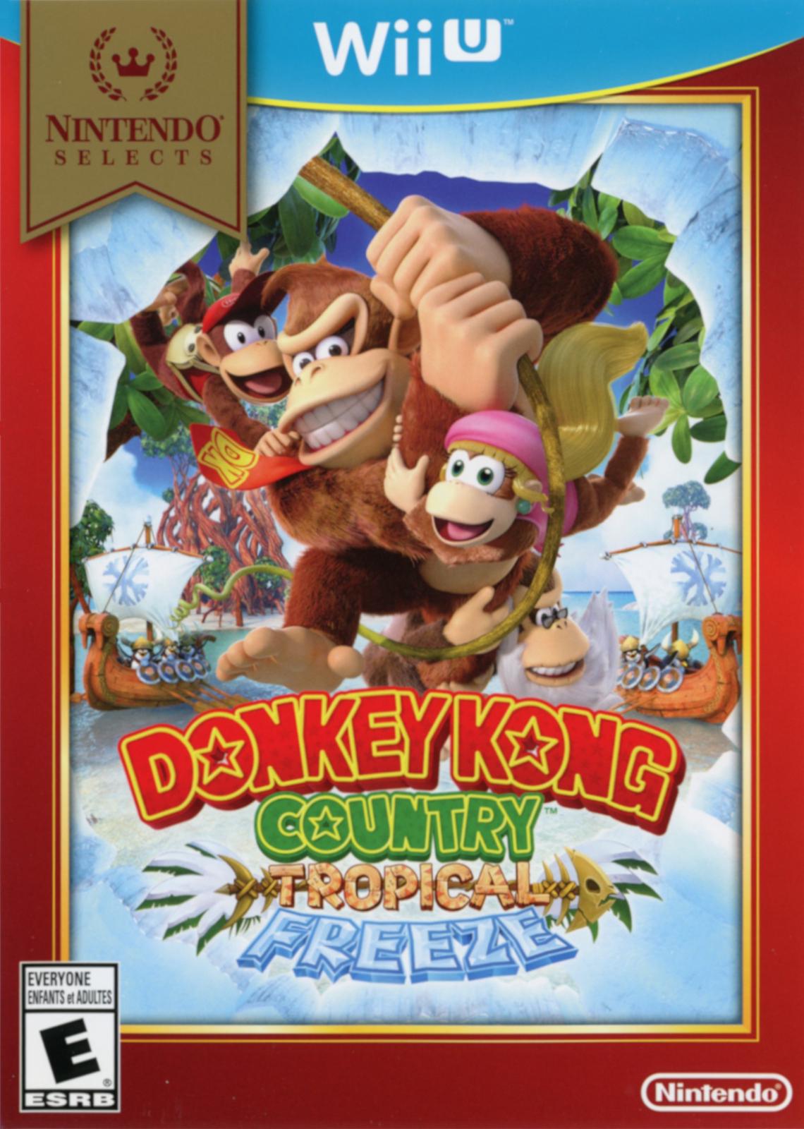 Donkey Kong Country: Tropical Freeze (Nintendo Selects) - Wii U