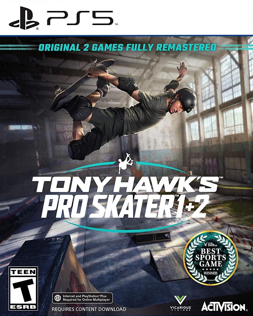 Tony Hawk Pro Skater 1 and 2 - PlayStation 5