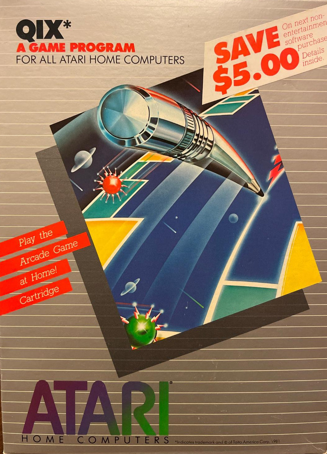 QIX - Atari 400