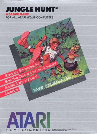 Jungle Hunt - Atari 400